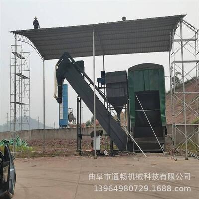 石灰灰石粉灰集装箱拆箱卸灰机 库煤无尘卸机 水泥房中GCJ转装车