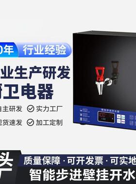 商用壁挂式开水器工厂过滤直饮水机校园开水机玻璃数控烧水器跨境