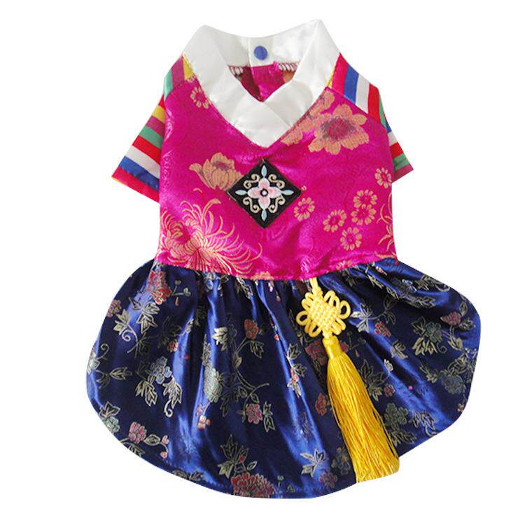 新款公主韩国宠物衣服 可爱裙子泰迪比熊薄款狗狗衣服夏季