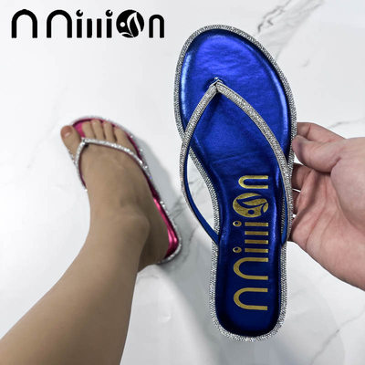 Sandals ladies slippers shoe female footwear平底女拖鞋2024