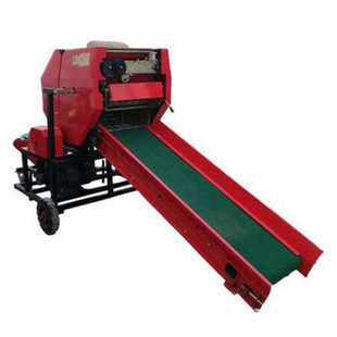 畜牧场包机稻草打储存机草包玉米机牛羊秸秆包膜养殖场粉碎饲草