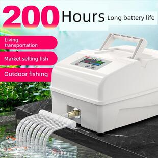 交直流增氧机鱼塘两用充氧泵大功率出出式海鲜增氧机出售鱼氧泵