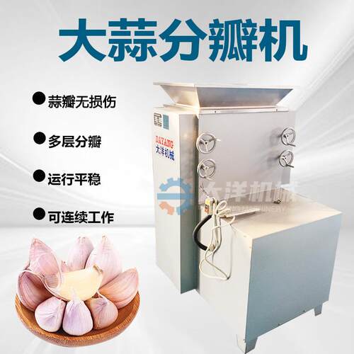 全自动大蒜分瓣机仿手工大蒜扒瓣设备无伤款蒜头分瓣机大蒜破瓣机