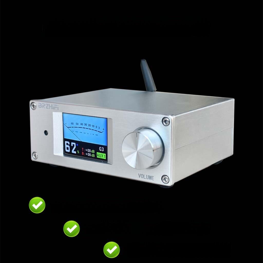 F9高保真新一代前置放大器与蓝牙5.3 U磁盘播放器独立解码真彩色