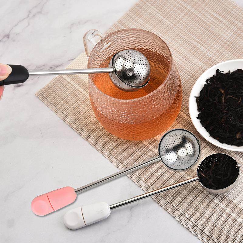 工厂304茶漏不锈钢旋转茶球茶叶过滤器创意滤茶器球形泡茶器