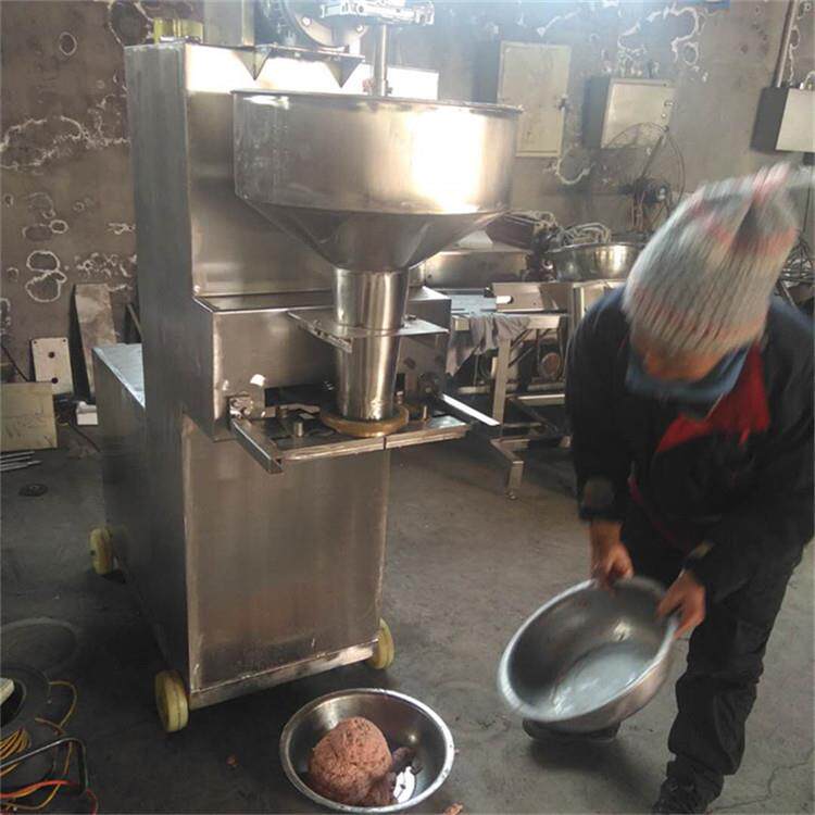 双电调速全自动鸡肉丸子机器实心火锅丸成型设备汇康机械制造