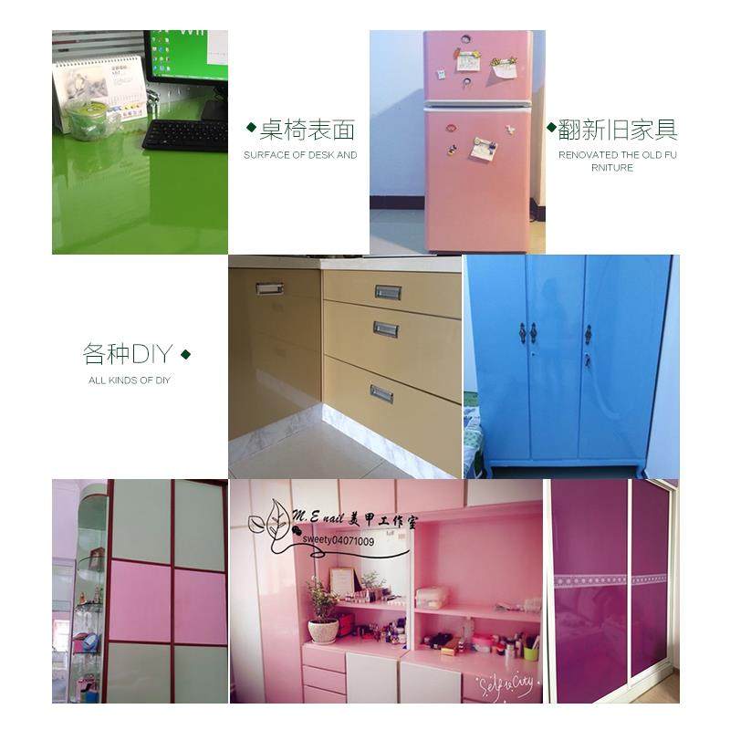 烤漆珠光旧家具翻新贴纸 加厚橱衣柜pvc色墙纸自粘防水玻璃贴纸,家居饰品,软装墙贴,淘宝优惠券,粉丝福利购,淘宝优惠卷