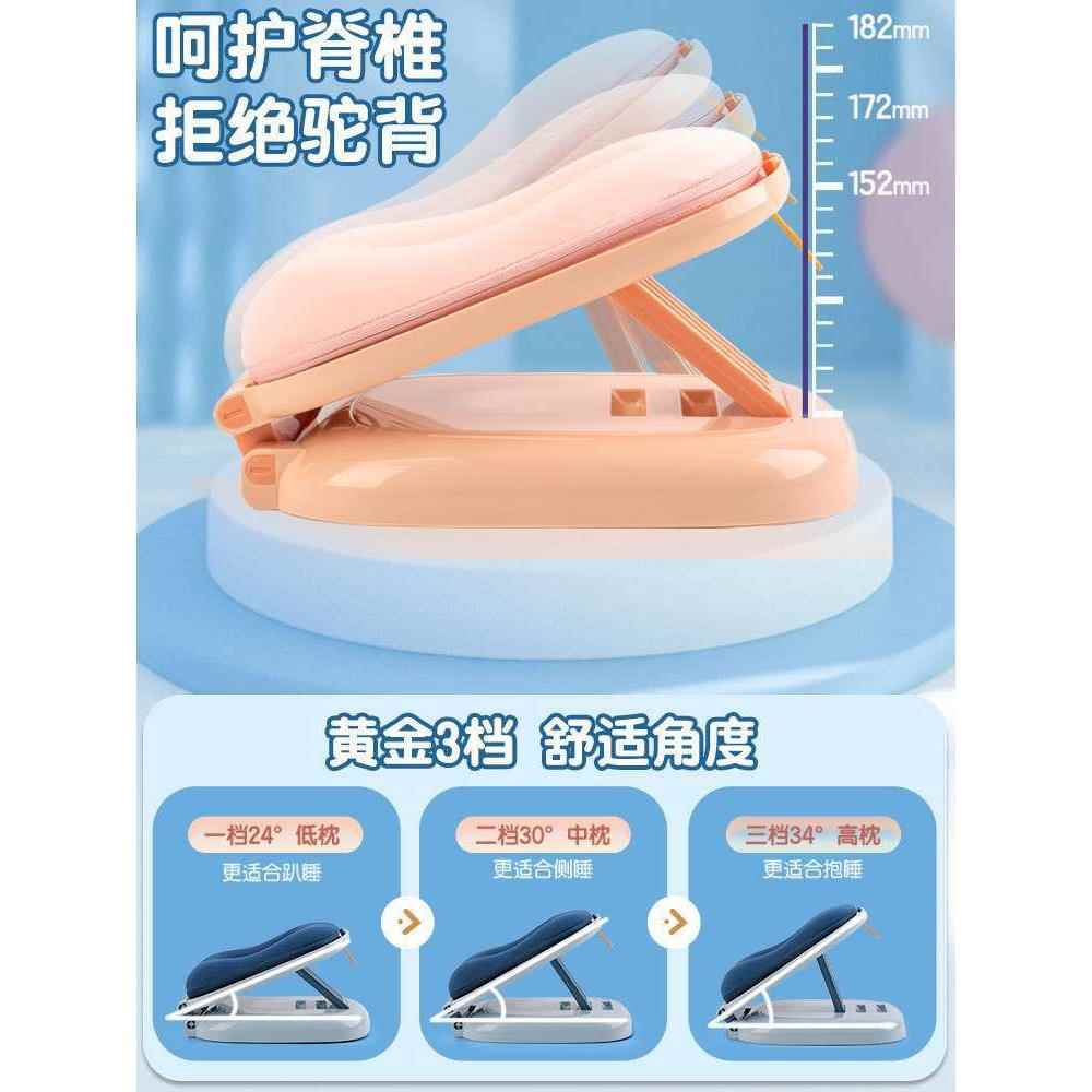 Y便X102午睡小学生教室趴睡枕儿折枕叠携午童F87HJ7S7休课桌睡觉