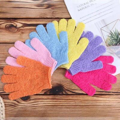 2pc Body Massage Sponge Shower Scrubber Bath Gloves Skin Bat
