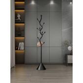 意式 放衣服收纳架子 轻奢衣帽架落地简易家用挂衣架铁卧室床边个性