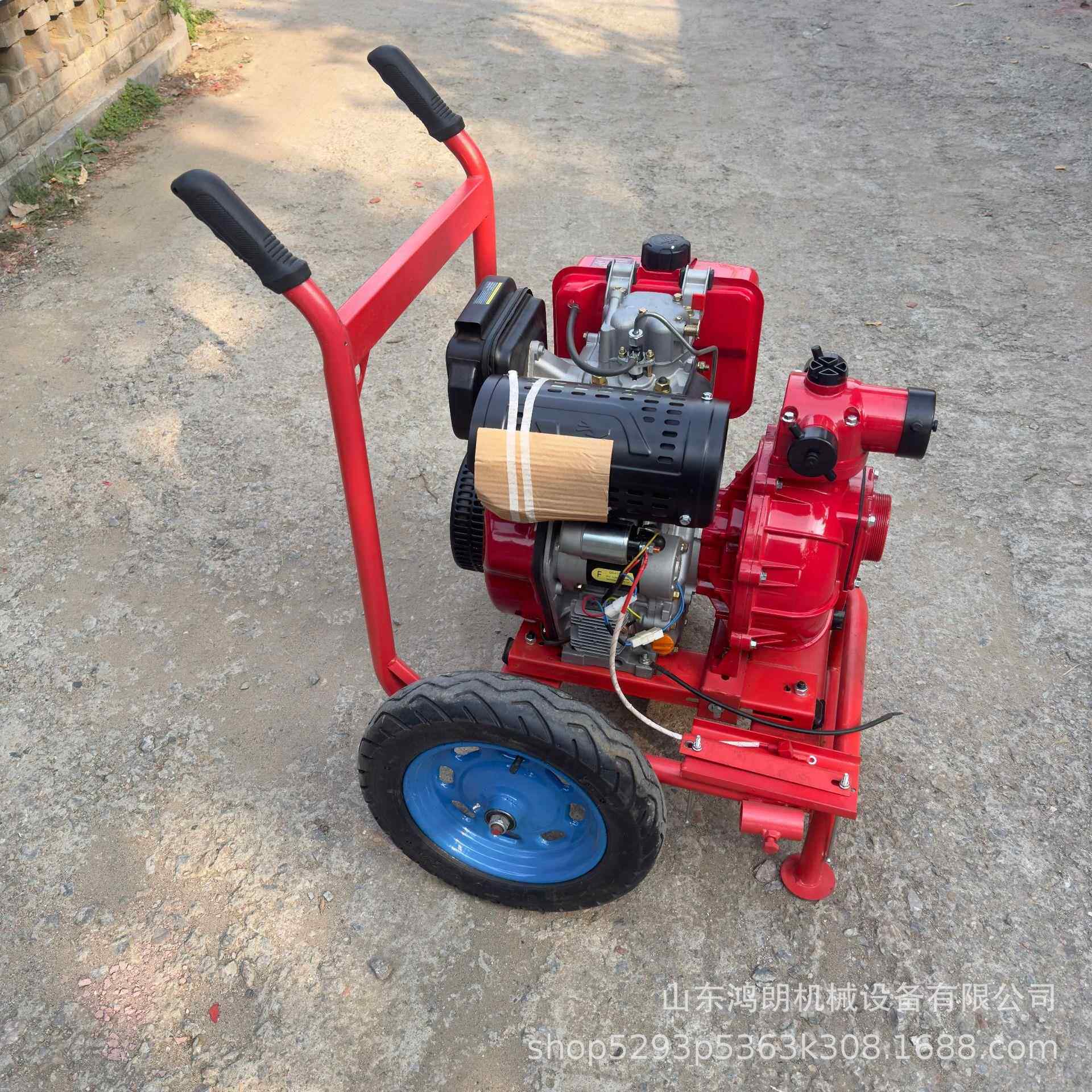 双叶轮汽油机抽水泵 应急排涝抗洪抽水机 排涝四冲程自吸泵