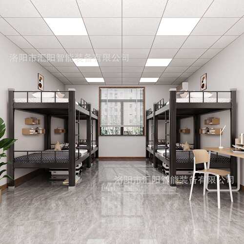 上下铺床层床铁艺床床铁双床XCC-001低学校铁架寝室宿舍床现简约