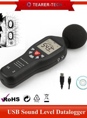 [生产】厂贝仪分贝分仪噪音计噪音家测试TL-200记录仪