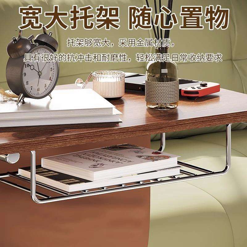 移动书桌家用学生写字桌沙发边几床边桌移动电脑小桌子床头懒人桌
