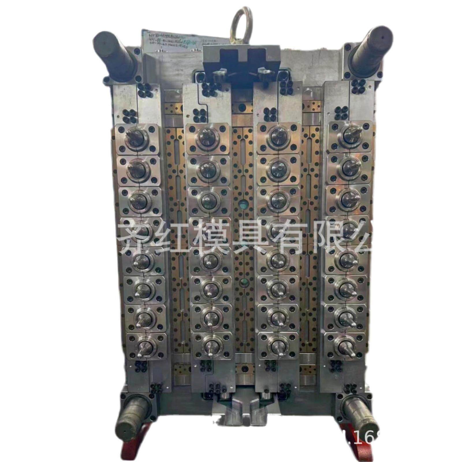 厂家供应一出三十二自锁气封pet油瓶坯管坯瓶胚模具制造