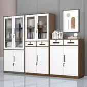 拆装 文件办柜皮柜矮柜公柜档案资料柜铁带锁储柜02物财务凭证柜