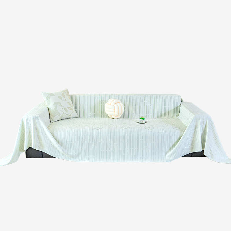 严选夏季凉感冰丝沙发盖布2025新款沙发巾防滑套罩沙发垫夏用盖巾