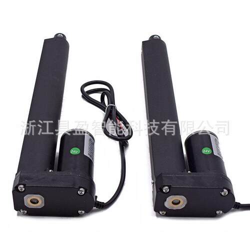 具盈JIUYING工厂销12/24v推杆电机直流电动伸缩杆微型电动推杆