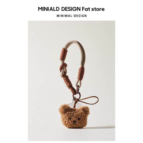 Mdesign小猫手机挂件防丢绳短腕手机绳挎包手持挂炼可拆卸AI