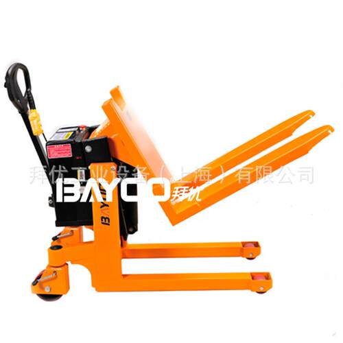 BAYOO/拜优多功能倾斜工位车,手动液压工位车,手动液压搬运车