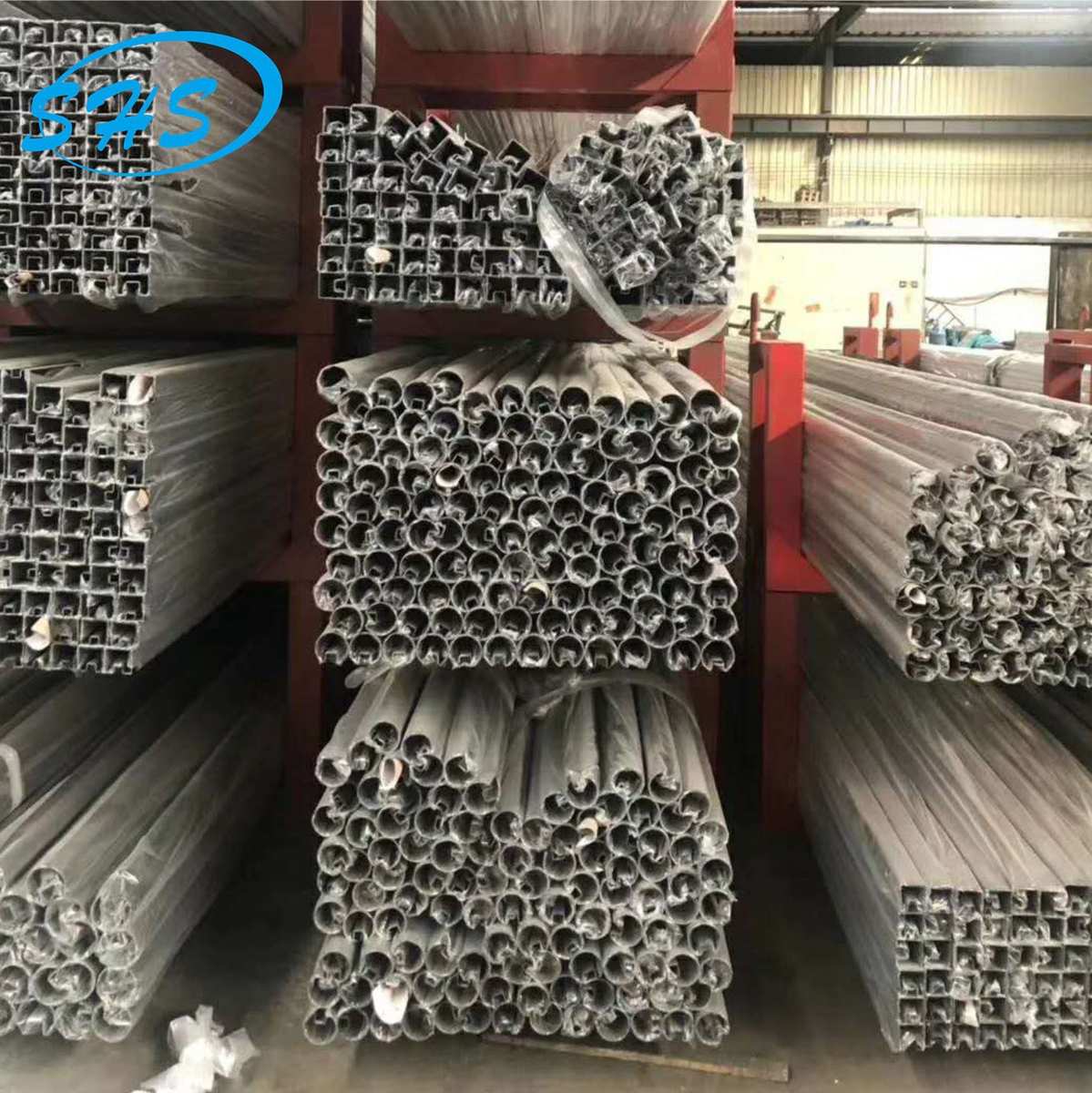 SUS304不锈钢凹槽管 楼梯扶手 护栏用 抛光表面 可按客户要求制作