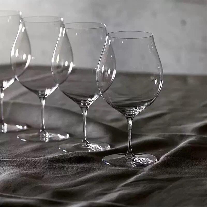 高颜值日式木村酒杯家用红酒杯商用餐厅白葡萄酒杯高脚甜酒香槟杯