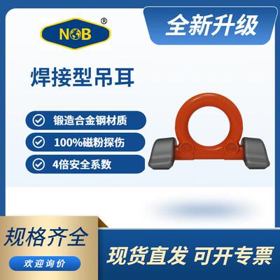 PNOB爆LHV款N-F安全螺栓固定吊点D型吊金环合钢吊具不螺栓吊装起