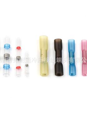 焊跨境00pcs热954缩2端子锡环组合防水接线端子热中接压接端缩子