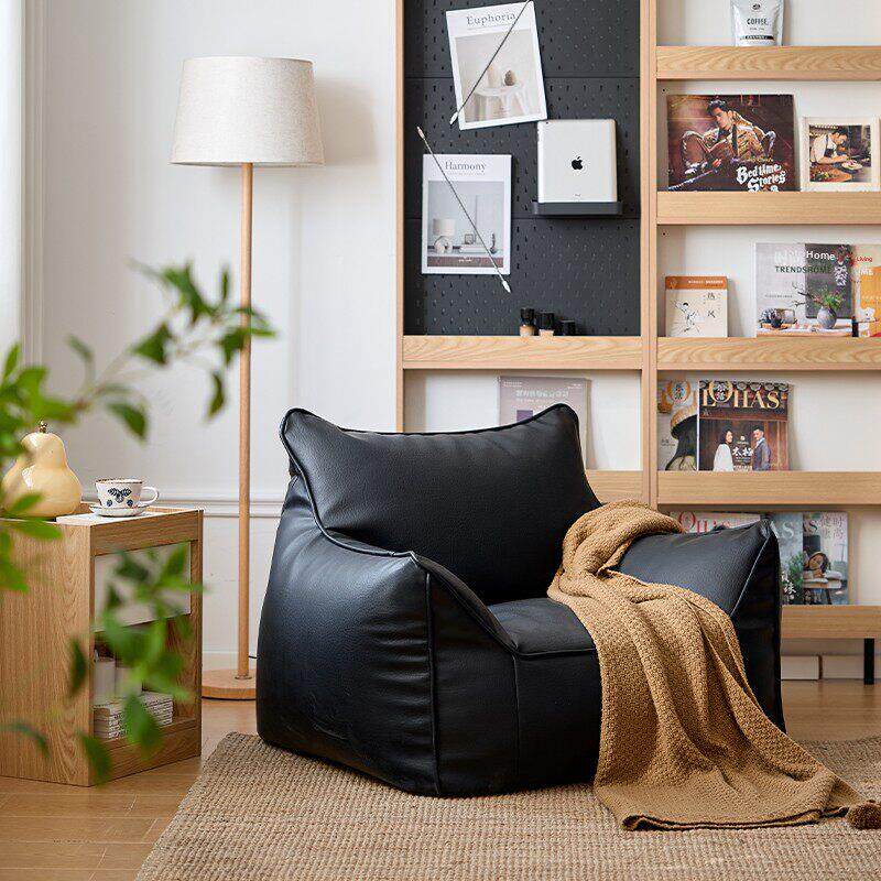 懒人沙发套单人沙发替换套PU水性皮面料防水耐磨易打理沙发套