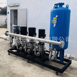 供应无负压变频供水设备惠沃德11kw一拖二全自动供水控制柜PLC