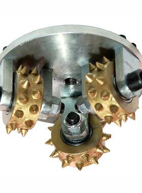 电动三头凿毛机 FC-150混凝土凿毛机合金钻头手持式电动凿毛机