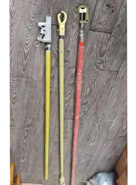 1.8M鹰嘴钳绝缘锁杆G-YZQ-1耐压长柄红色绝缘操作杆采用防潮设计