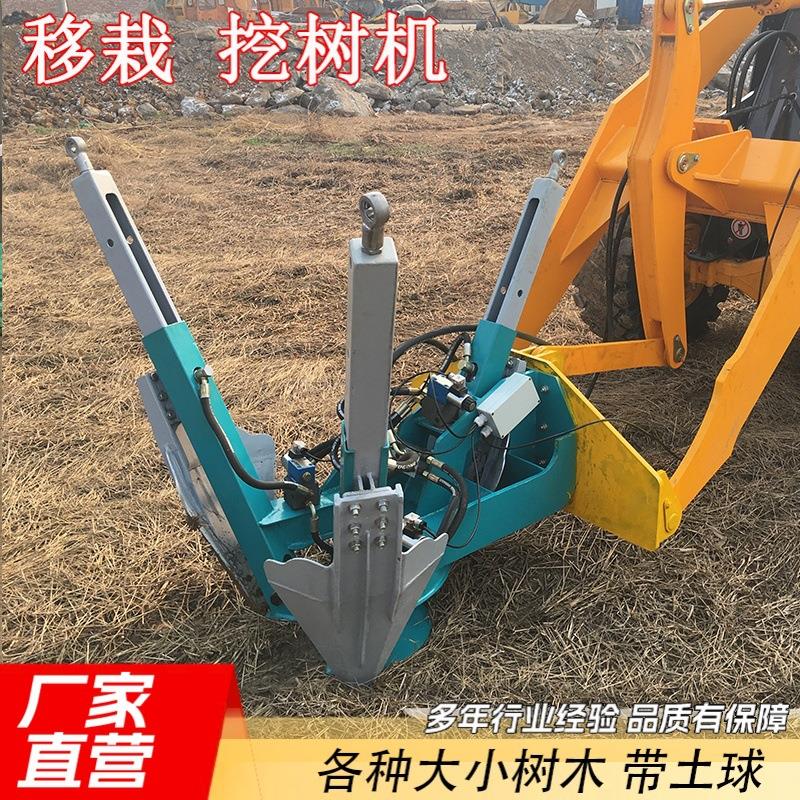 自动挖树机苗圃用全自动树苗移栽市政园林带土球移树起树机器