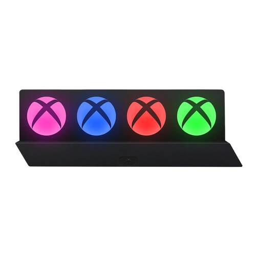 新款XBOX图标灯三档位调节声控游戏氛围灯丝印图标小夜灯