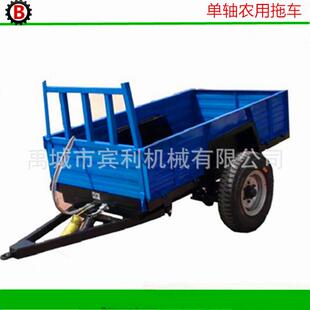 供应农用拖车单轴农用拖车7C系列单轴非自卸拖车农用拖车