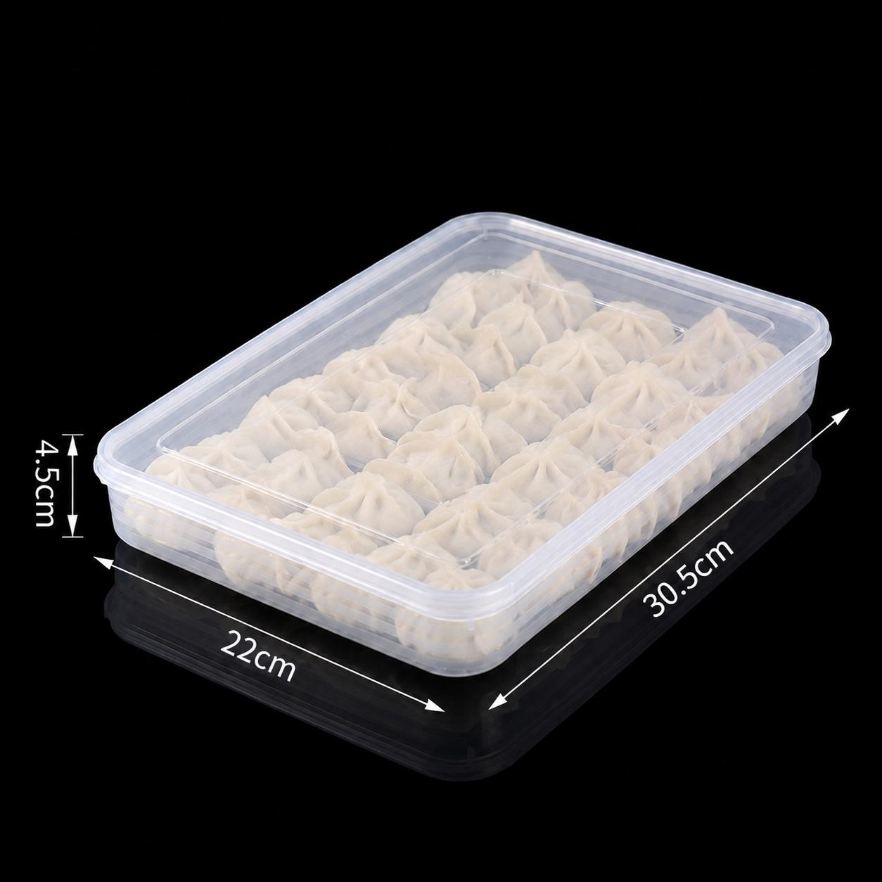 保鲜盒饺子饺子叠加大号储物罐图片