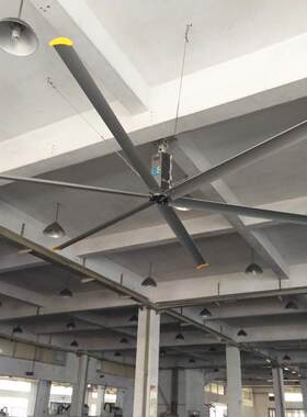 厂家直供德诺风起7.3米大型工业吊扇 超大型吊扇车间篮球场仓库