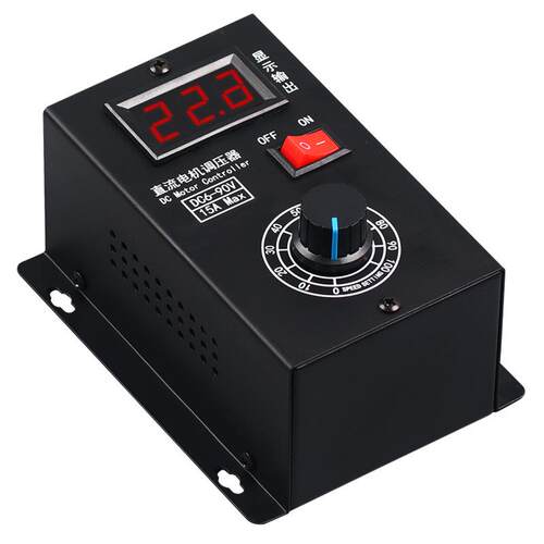 直流有刷电机调速器6V12V24V36V48V60V72V90V通用PWM模块15A