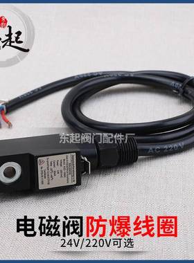 东起气动阀门电磁阀脉冲阀防爆线 线圈YT131--9-4V210 310 DC24V2