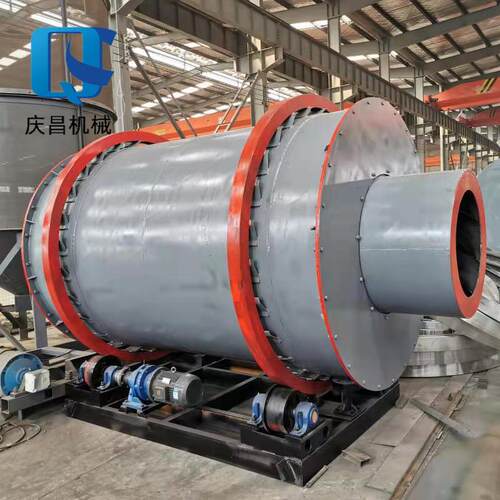 新型连续式氧化铝三筒烘干机大型钢铁渣砂浆钙粉干燥设备高效