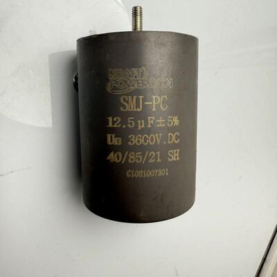 kraft powercon SMJ-PC 3600vdc12.5uf ±5% 86x112mm 原装现货
