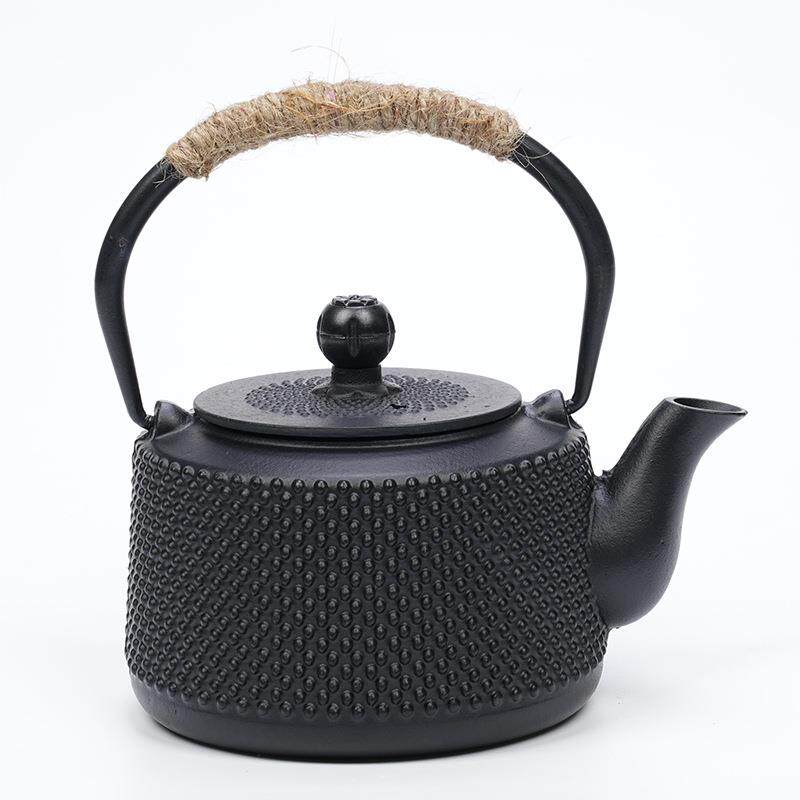 铁茶壶铸铁水壶生铁壶复古泡茶围炉煮茶壶家用中式软装创意摆件