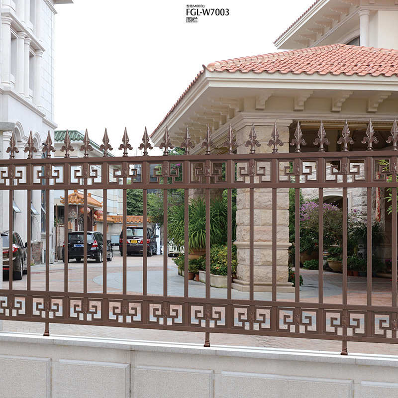 现货农村围栏艺铝庭院铝合金围栏厂家铝围栏别墅围墙护栏批发艺