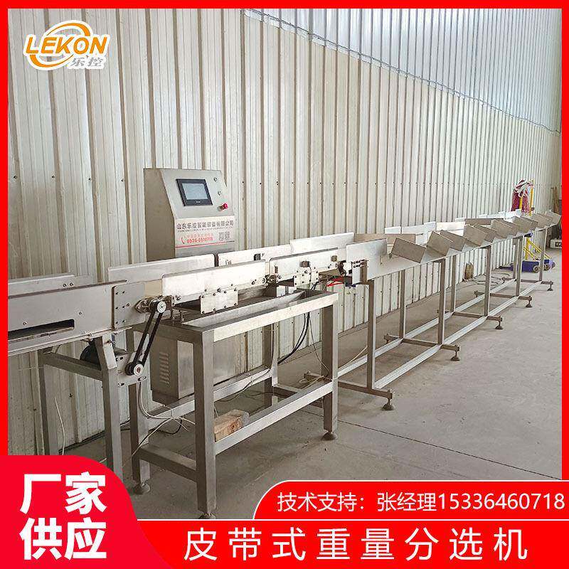 乐控六级重量分选机 动态高速重量分级机 果蔬肉鱼类全自动分拣机