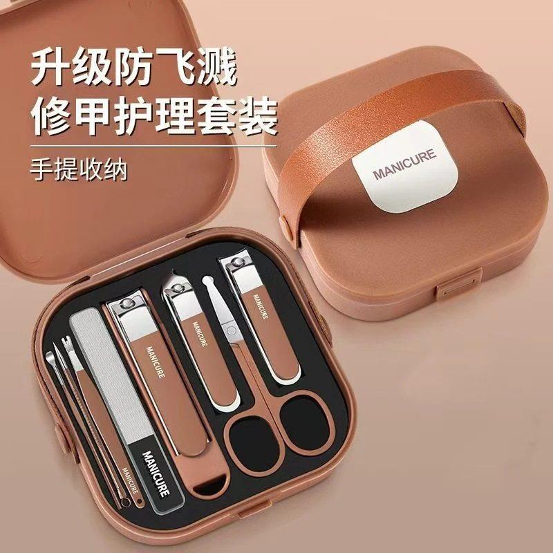 manicure set nail cutter Cuticle Nipper manicure指甲刀套装 - 实物图
