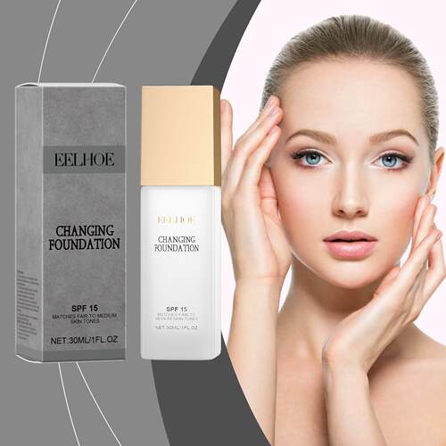 EELHOE Temperature Changing Foundation Liquid Moisturizing a