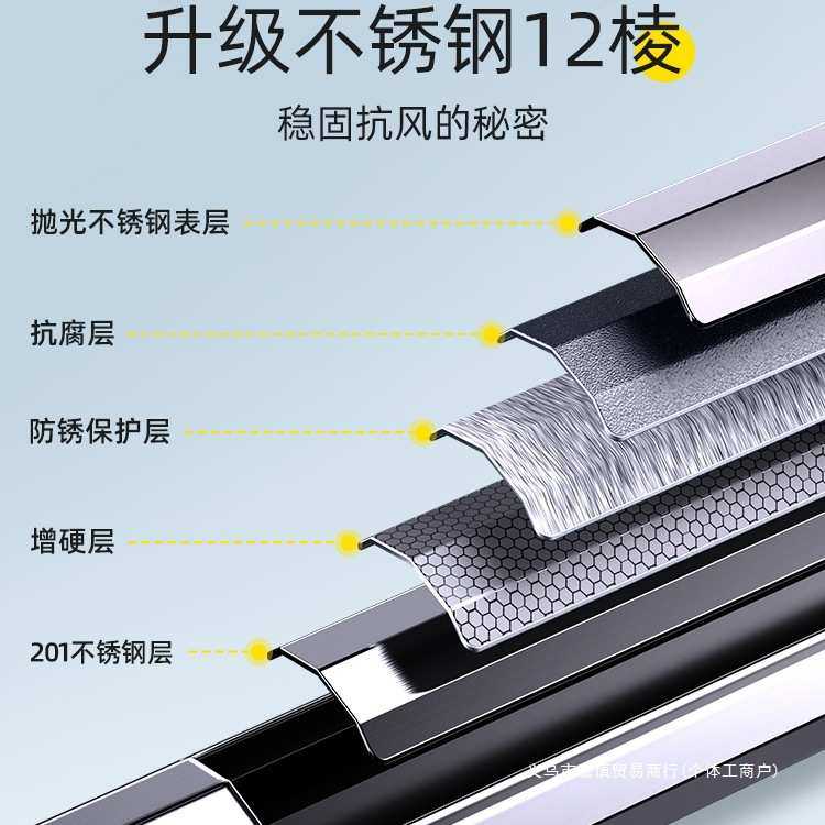 防暴无风抗大钓户外垂钓伞新款运动伞雨外钓鱼遮阳伞2025大不锈钢