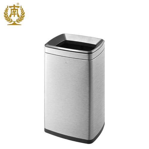 广州6L-40L塑料盖开口酒店垃圾桶长方形办公室垃圾桶