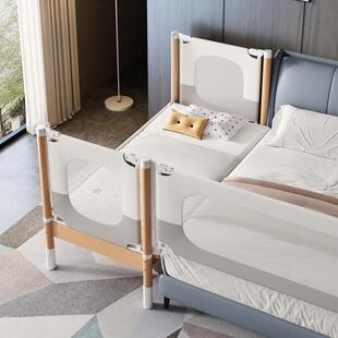 实童司令拼接儿床木加宽床儿边平接大985床婴无缝可升降护栏宝宝