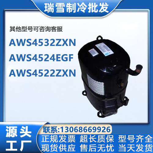 AWS4532ZXN AWS4524EGF AWS4522ZXN制冰机适配泰康压缩机220V380V